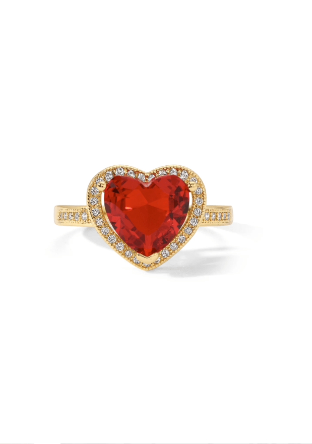 Anello Cuore di Ciliegia